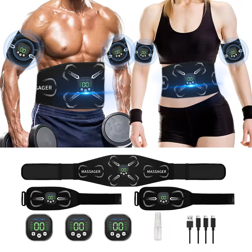 Home Gym Rig - EMS Muscle Stimulator Abdominal Trainer Abs