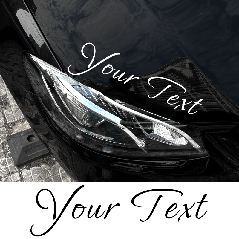 Weight Plate Bumper - 1PC Custom Only Text Personalized Car