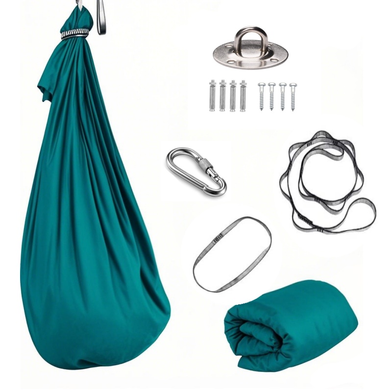 1.5*2.8m Elastic Swing Hammock - Yoga Trapeze Swing review and price
