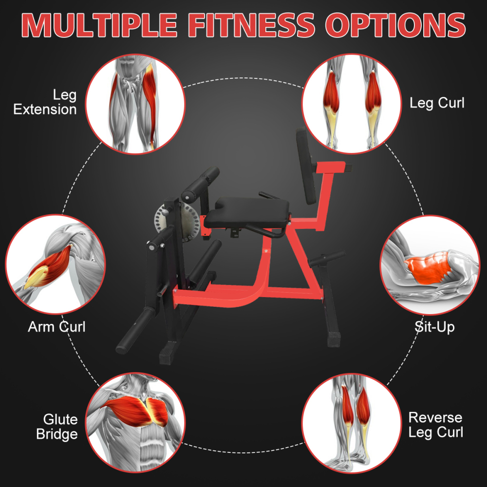 Ye Adjustable Leg Extension an - Home Gym Leg Extension review and price