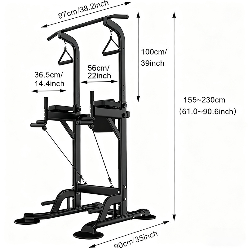 Pull up Station Power Tower Di - Dip Station Parallel review and price