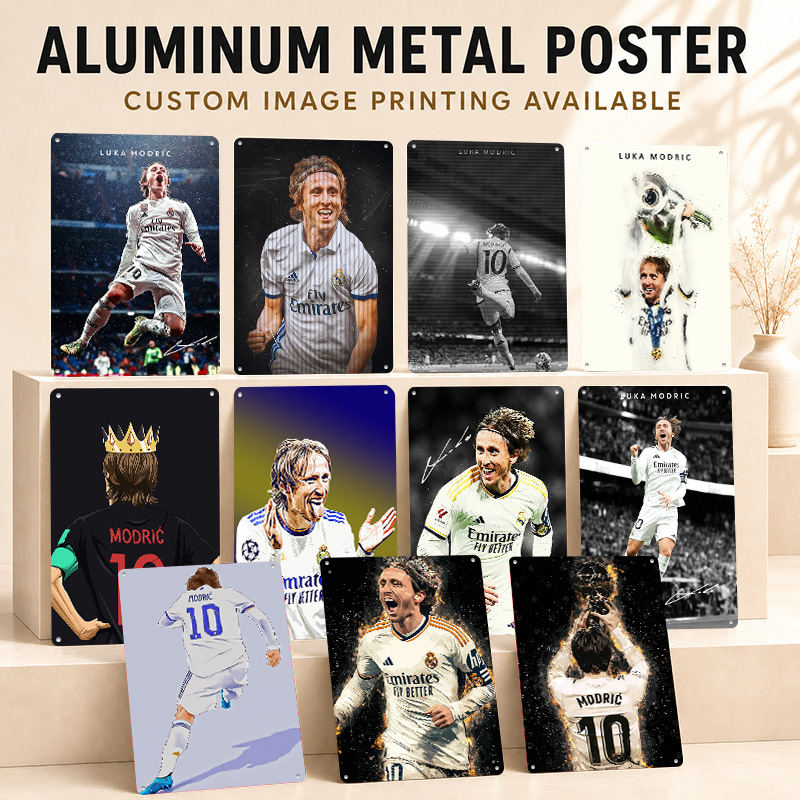 Luka Modrić Aluminum Posters C - Home Gym Yes Or No review and price