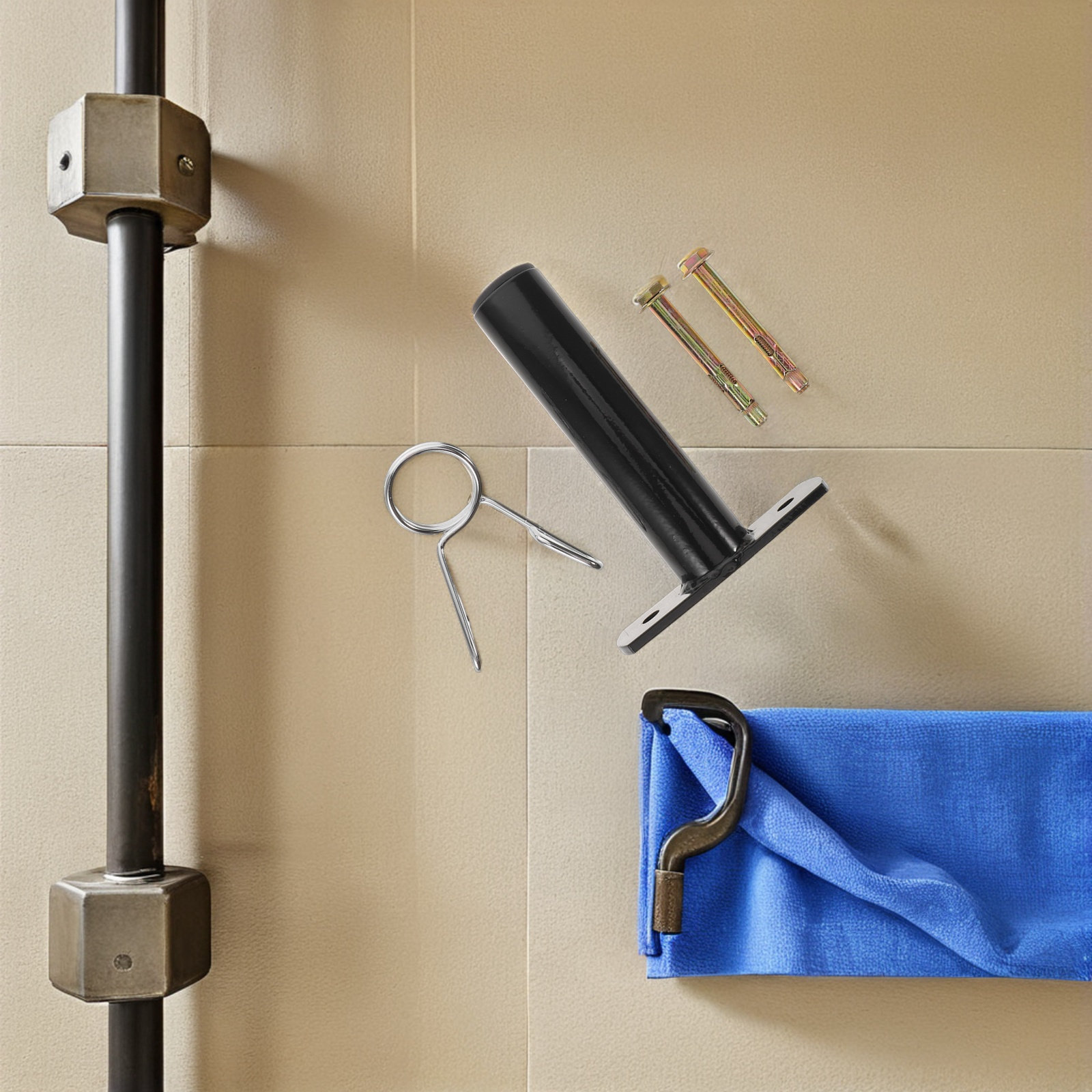 Space Saving Barbell Plate Hol - Home Gym For Small Spaces review and price