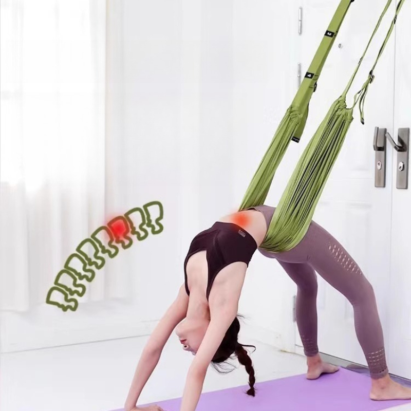 Adjustable Aerial Yoga Hammock - Yoga Trapeze Swing review and price