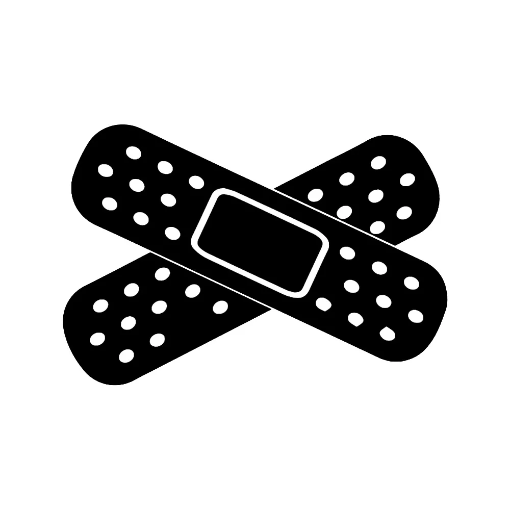 Car Sticker Funny Band Aid Car - Weight Plate Bumper review and price