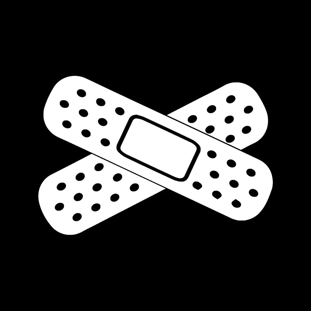 Car Sticker Funny Band Aid Car - Weight Plate Bumper review and price