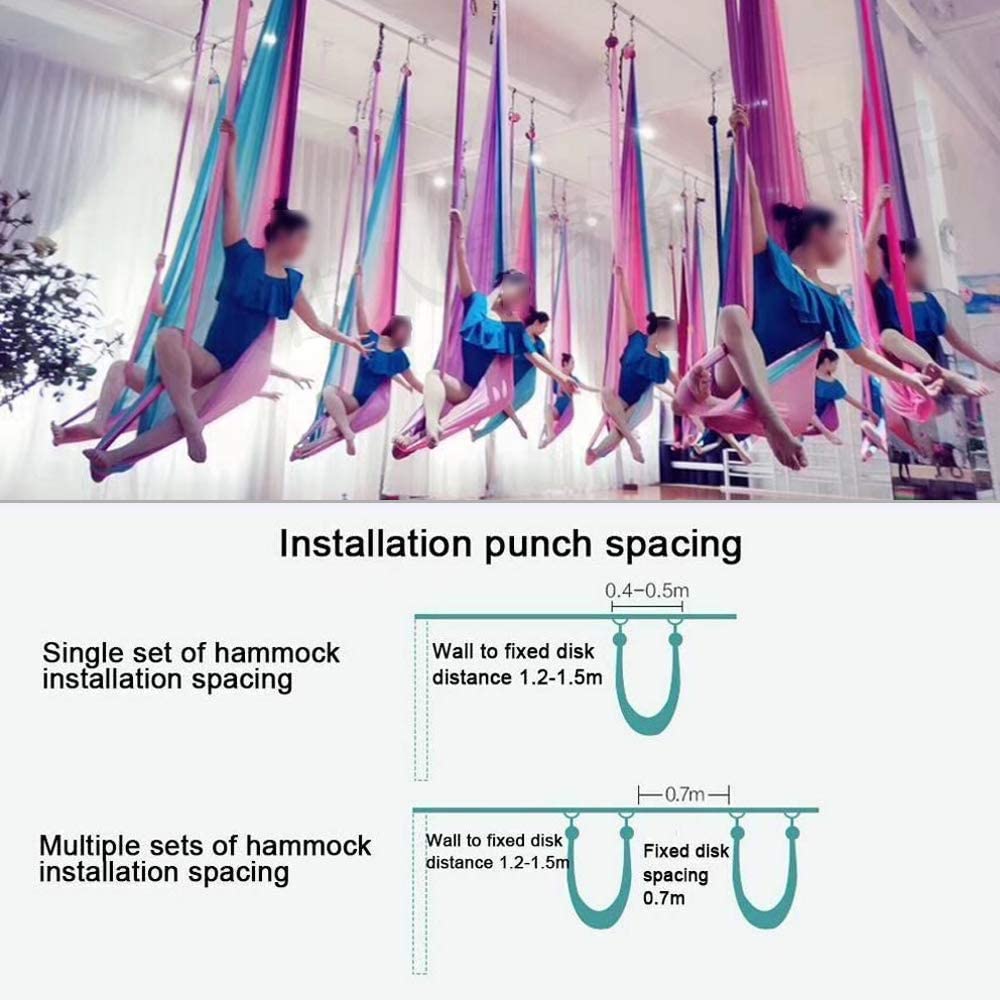 Aerial Yoga Hammock Set Fitnes - Yoga Trapeze Swing review and price