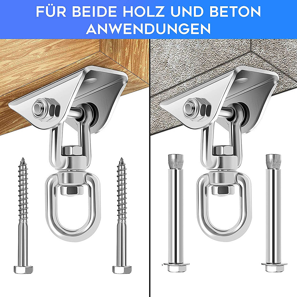 Heavy Duty Swing Hangers Hooks - Yoga Trapeze Swing review and price