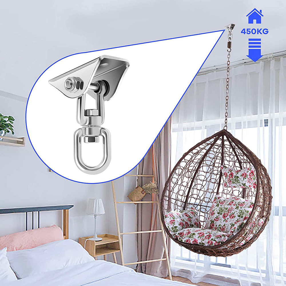 Heavy Duty Swing Hangers Hooks - Yoga Trapeze Swing review and price