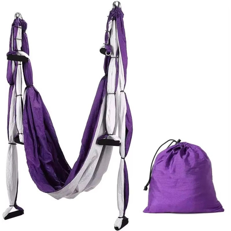 Aerial Yoga Swing with Long St - Yoga Trapeze Swing review and price