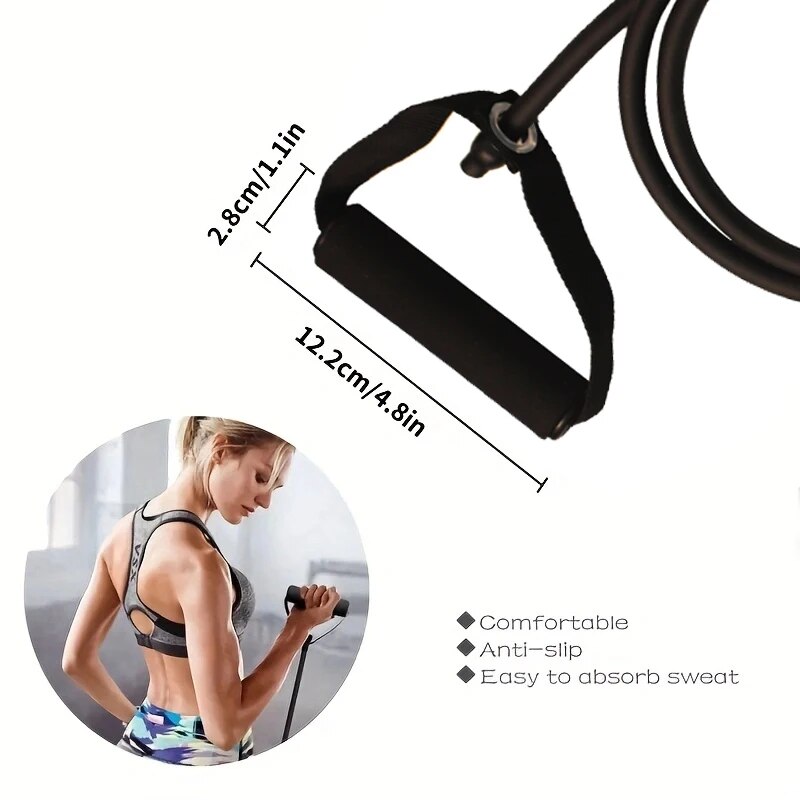 Resistance Bands With Handles, - Home Gym Leg Press review and price