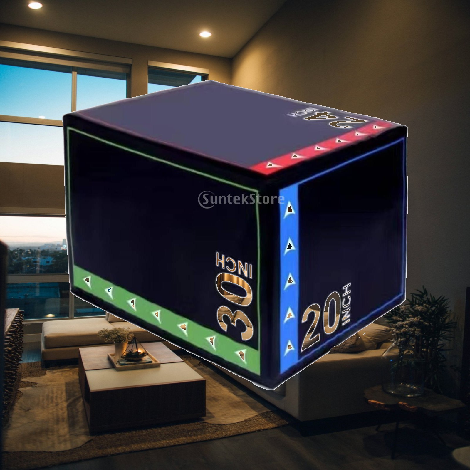 Soft Plyo Jump Box Shock-Absor - Home Gym Fitness review and price