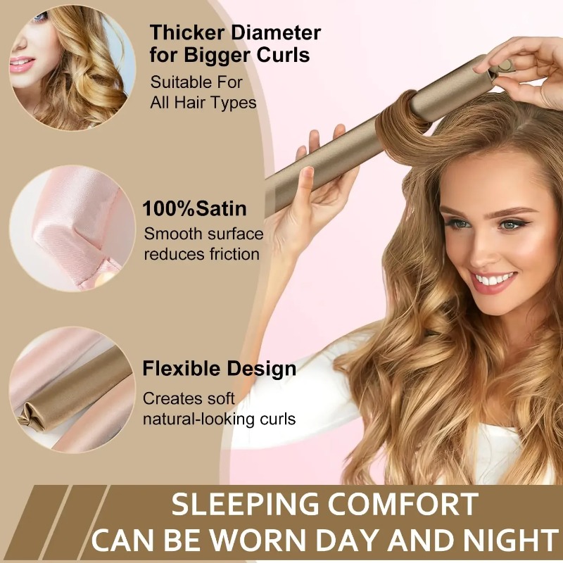 No Heat Hairs Rollers Heatless - Preacher Curl Pad review and price