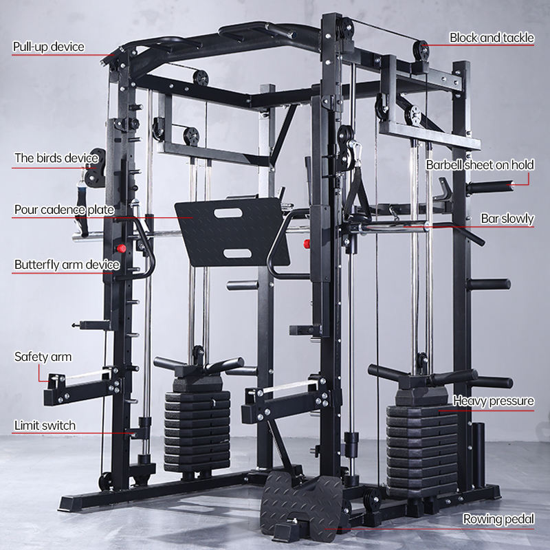 Smith Machine Comprehensive Tr - Home Gym Leg Press review and price