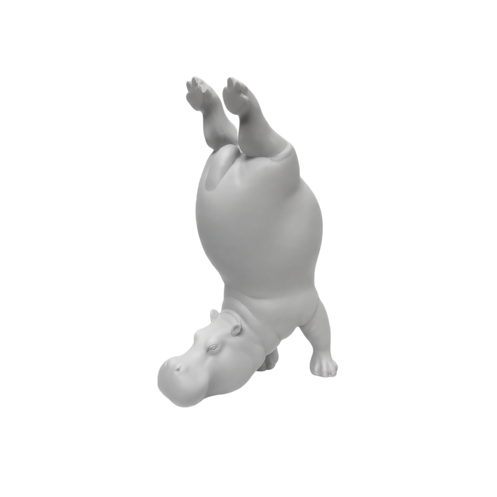 Yoga Hippo Resin Figurine Zen  - Home Gym Zen review and price