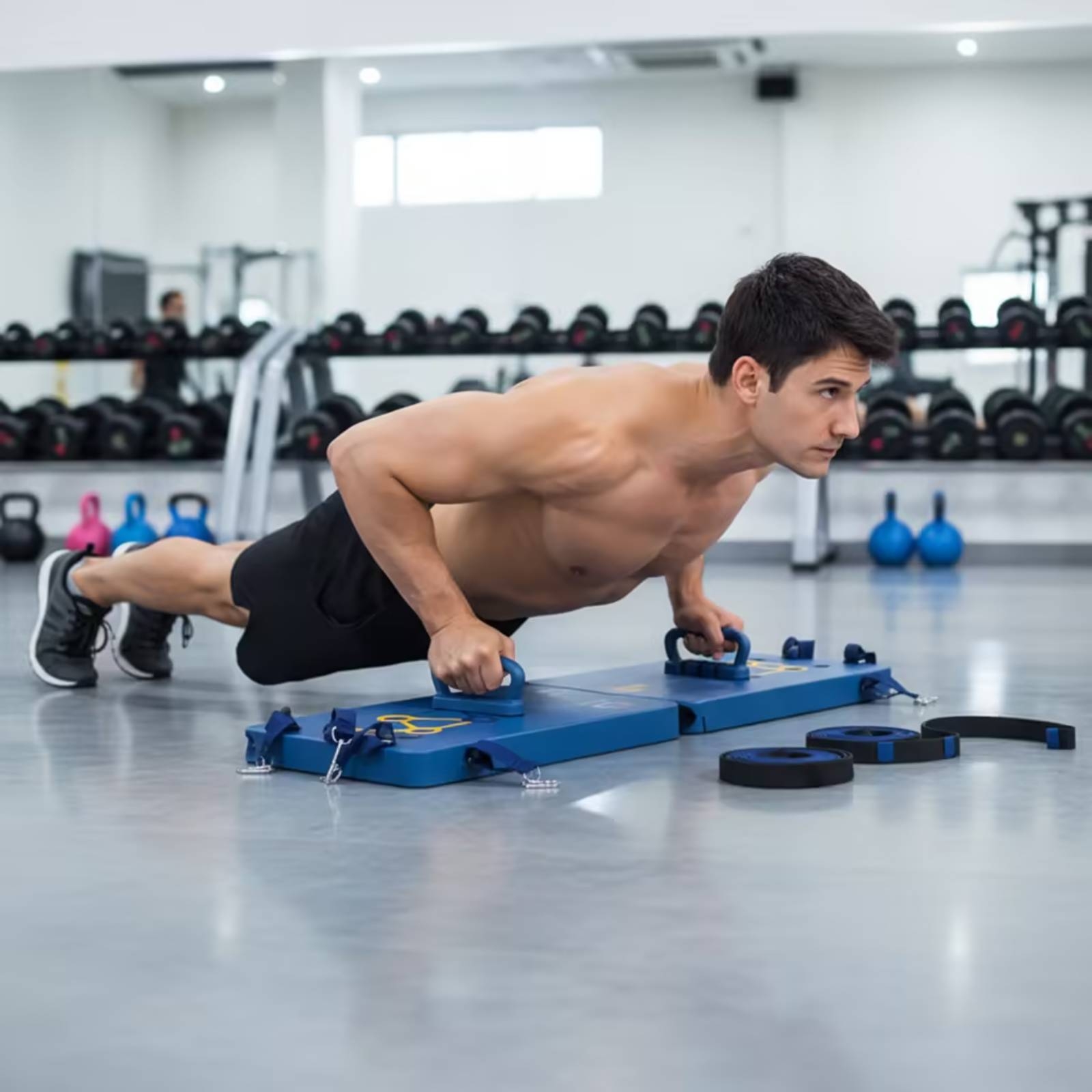 Push up Board with Handles Com - Home Gym For Small Spaces review and price