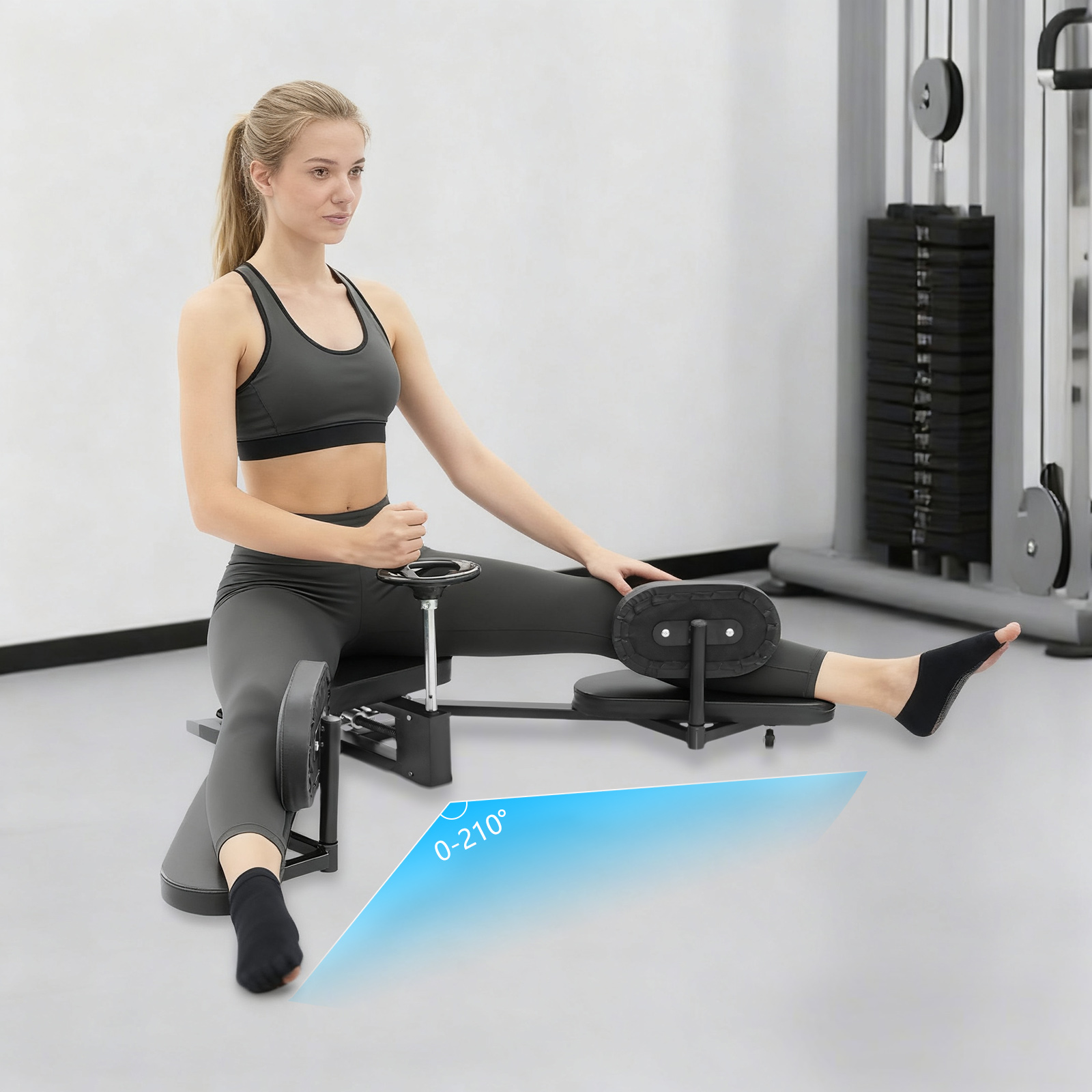 Leg Split Stretcher, Adjustabl - Home Gym Leg Extension review and price