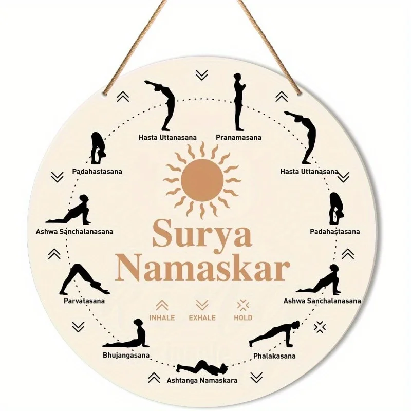 Yoga room wall art, spiritual  - Home Gym Zen review and price