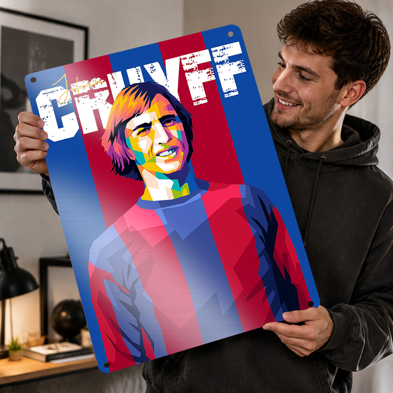 Johan Cruyff Printed Posters C - Home Gym Yes Or No review and price