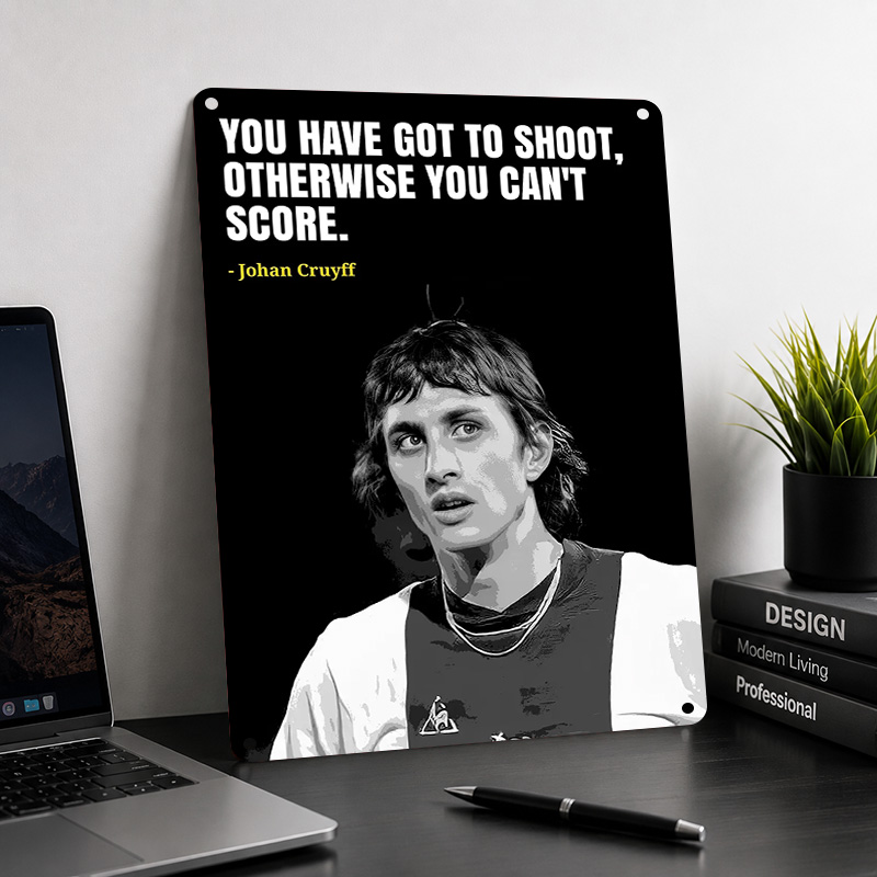 Johan Cruyff Printed Posters C - Home Gym Yes Or No review and price