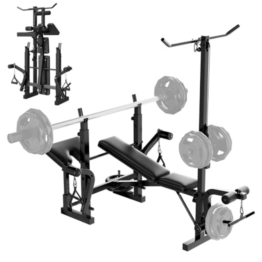Home Gym Weight Bench Set: Ste - Home Gym Leg Extension review and price