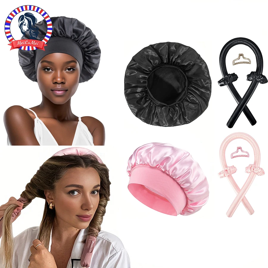 No Heat Hair Curler And Satin  - Preacher Curl Pad review and price