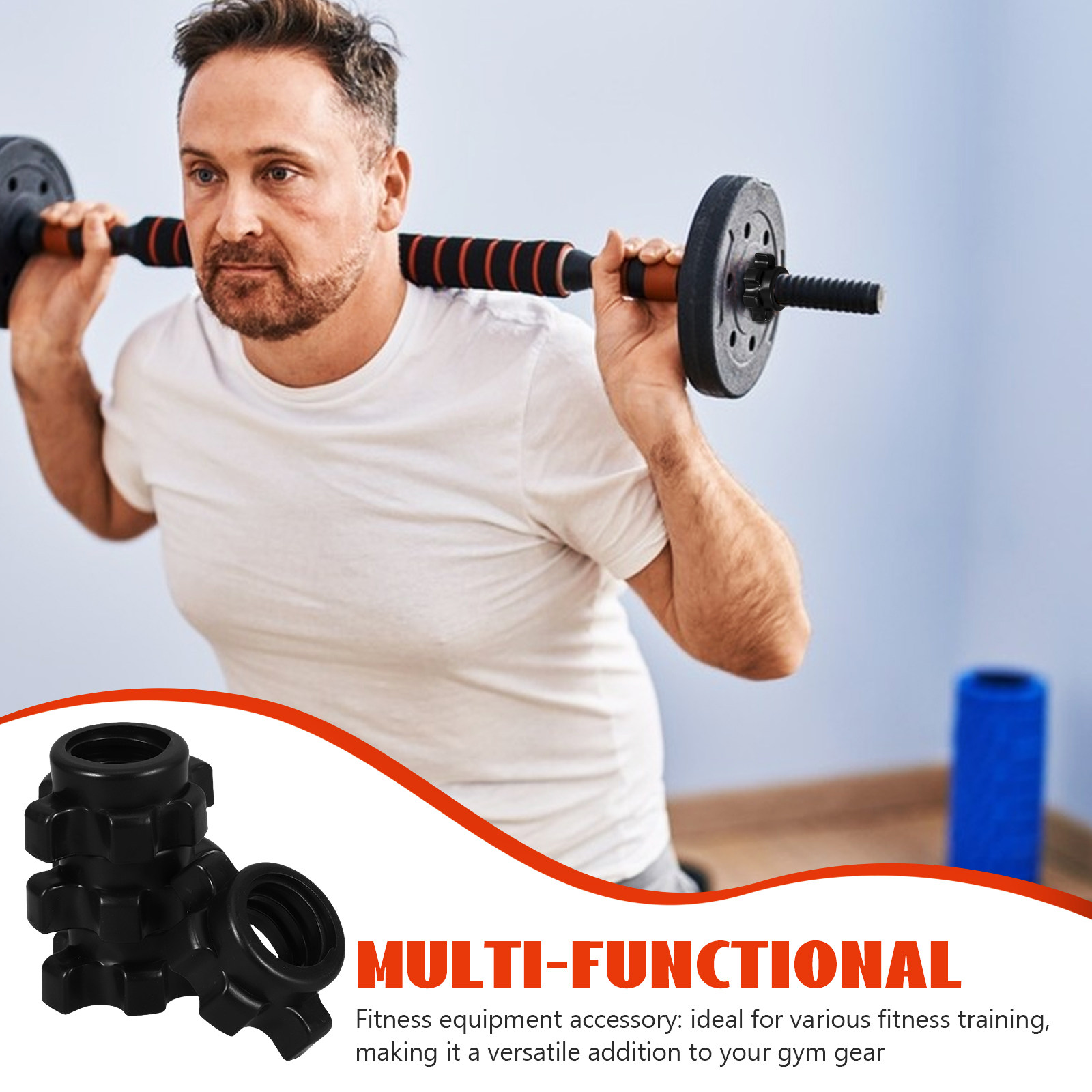 4 Pcs Plastic Nut Dumbbell Bar - Home Gym Rig review and price