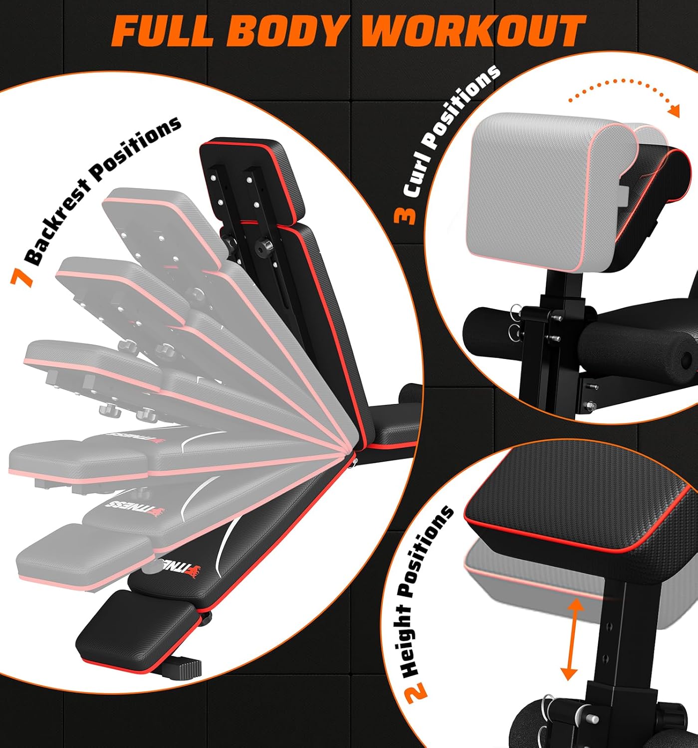 Home Gym Foldable Weight Bench - Home Gym Weight review and price