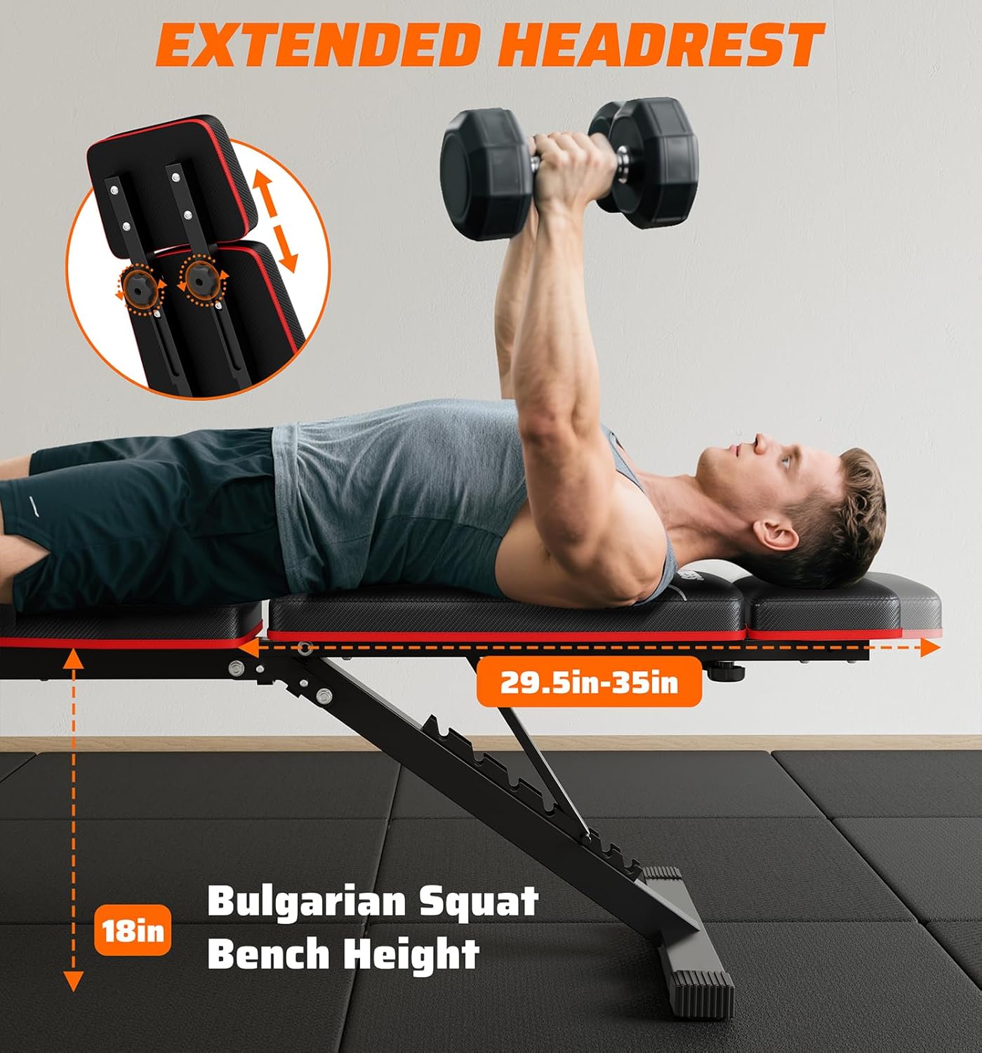 Home Gym Foldable Weight Bench - Home Gym Weight review and price
